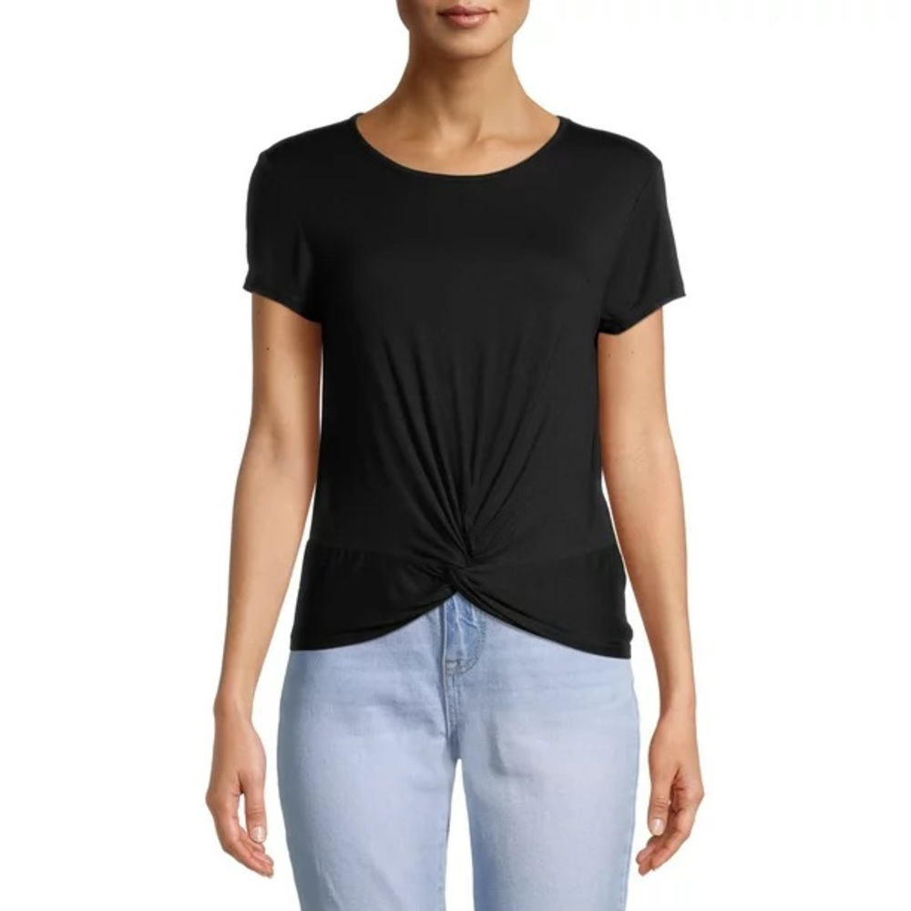 Stateside Black Knot Front Short Sleeve Tee